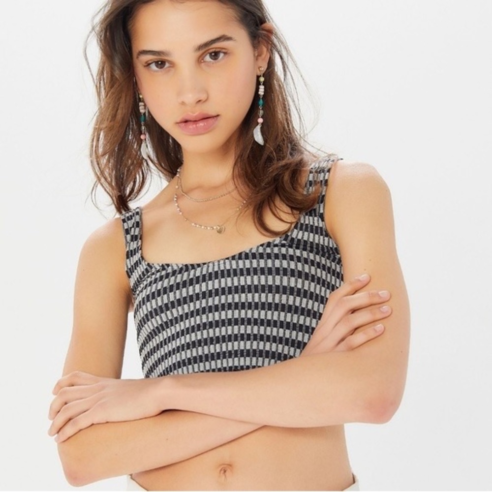 Urban Outfitters Seamless Puckered Tank Top